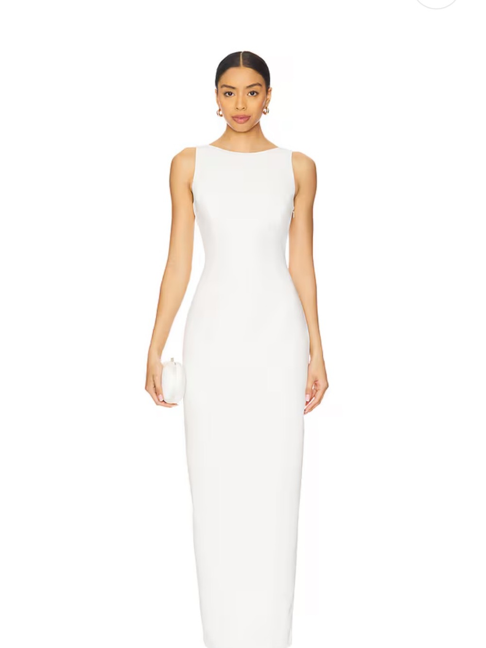 Amanda Uprichard Marbella Maxi Dress in Ivory
